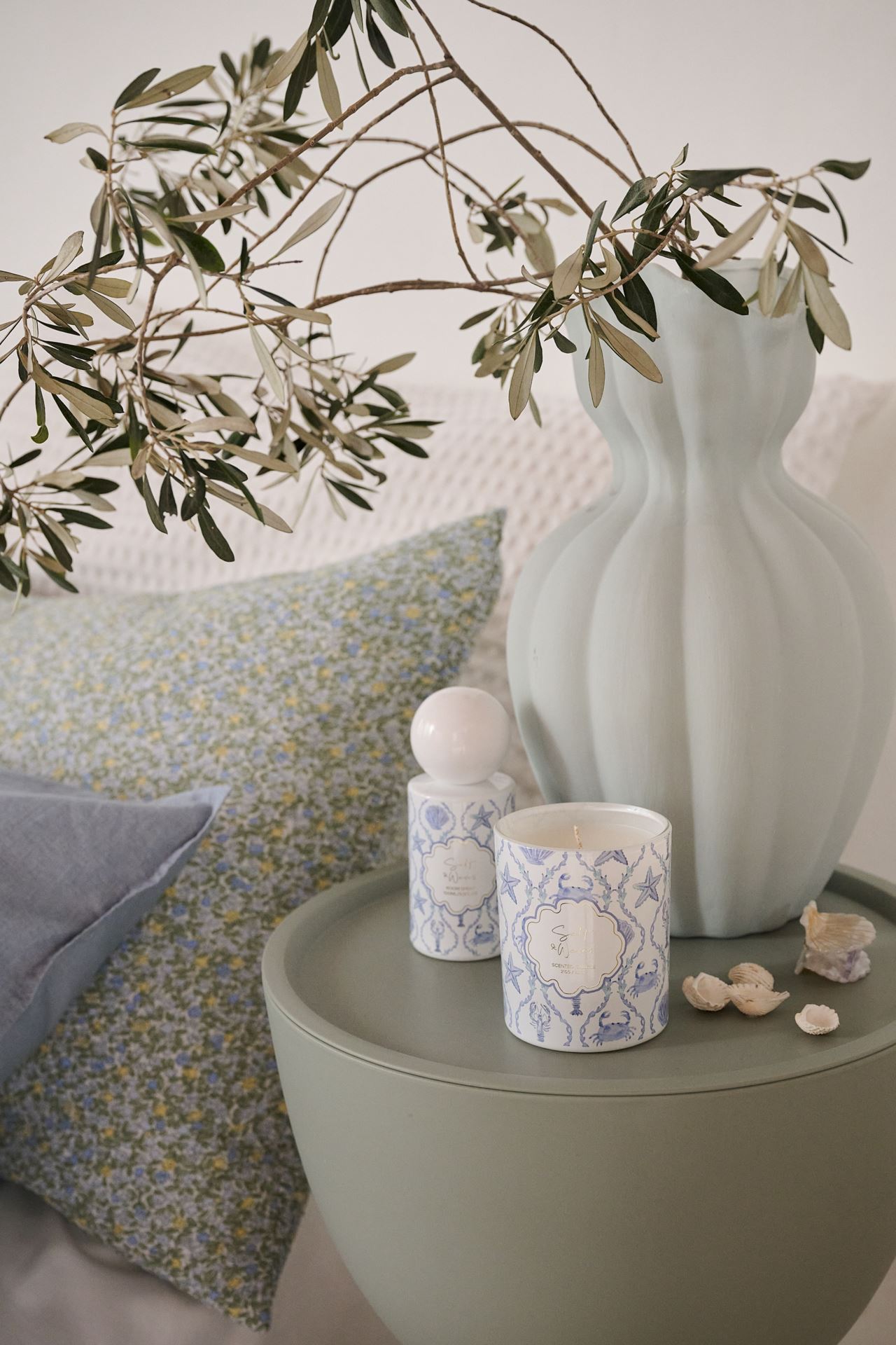 Doftljus multi/blå - 2