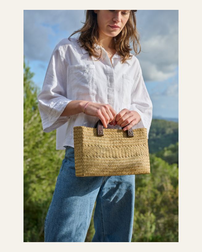 Stråväska natur - one size natur - 1