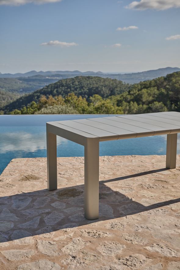 Trädgårdsbord grågön - 6