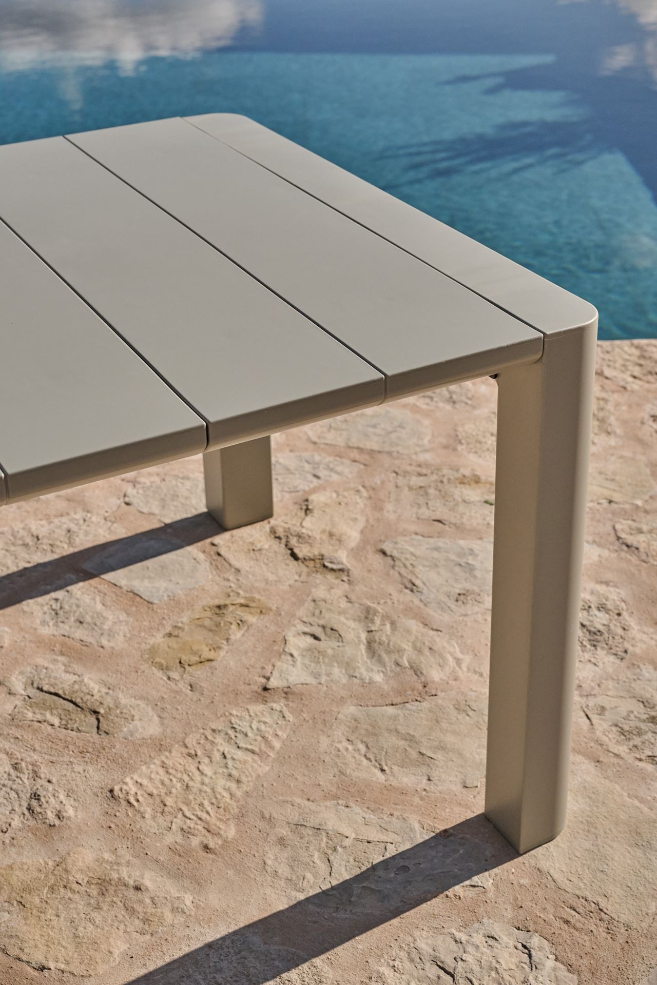 Trädgårdsbord grågön - 5