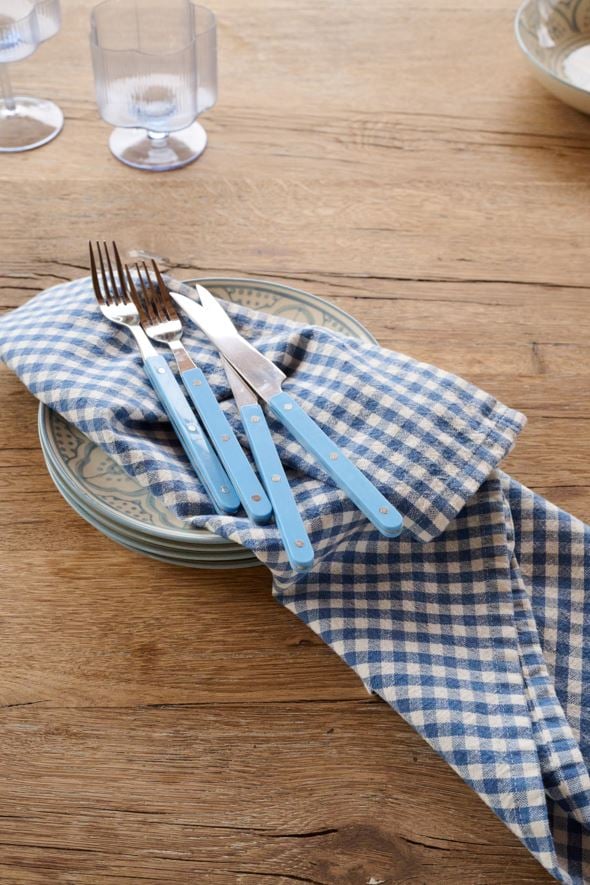 Kökshandduk blå - 2