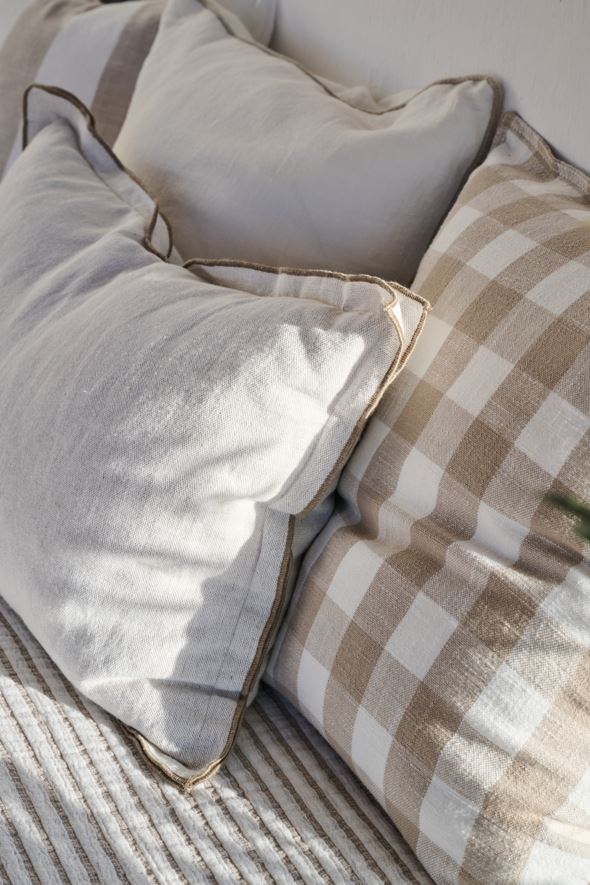 Prydnadskudde beige - 5