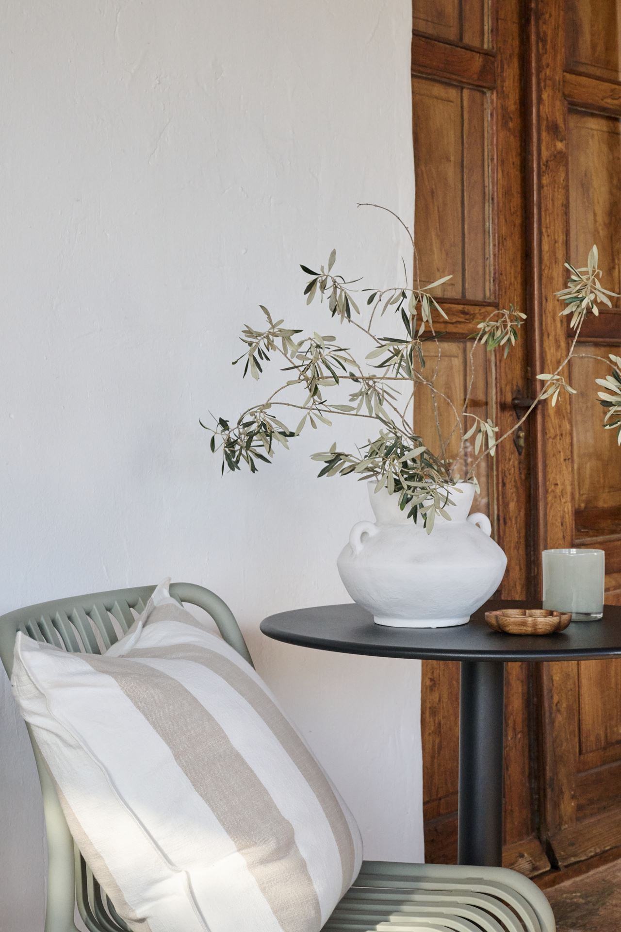 Prydnadskudde beige - 2