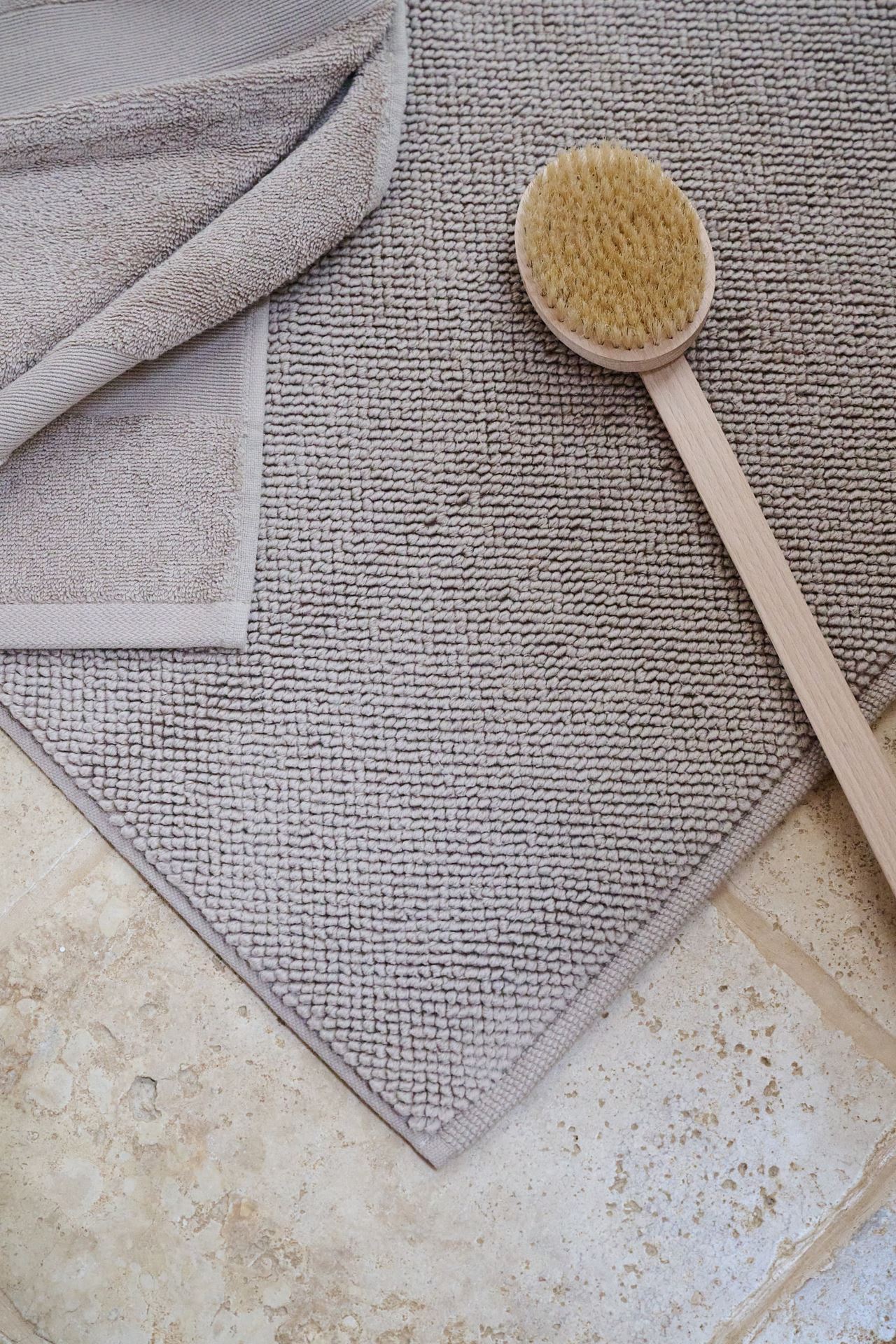 Badrumsmatta taupe - 2