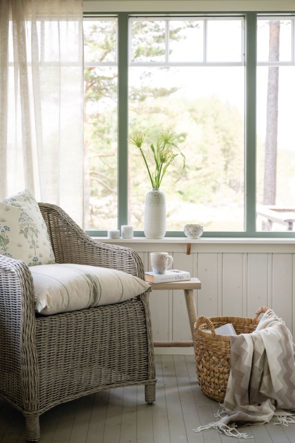 Prydnadskudde grön - 9