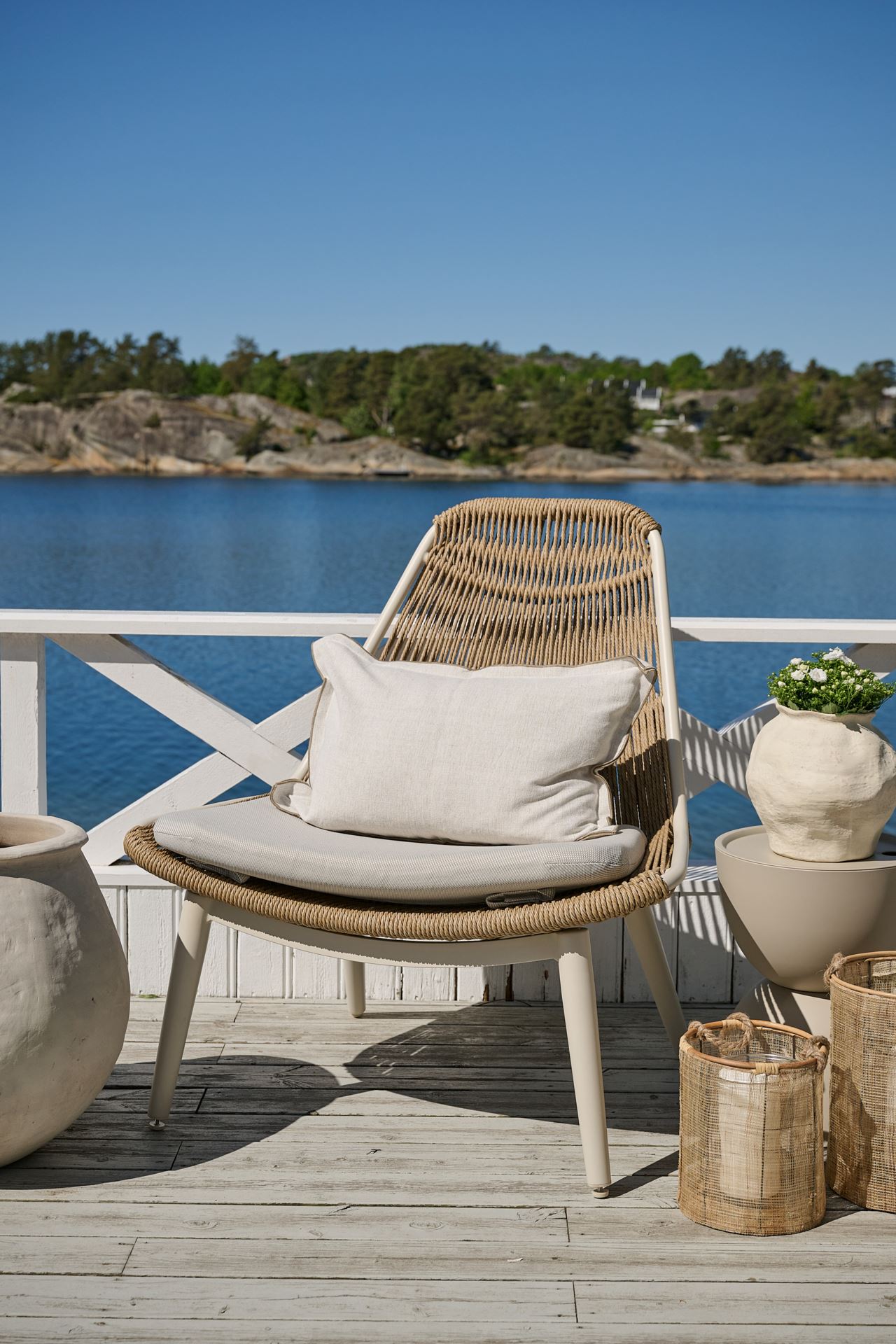 Fåtölj offwhite - 2