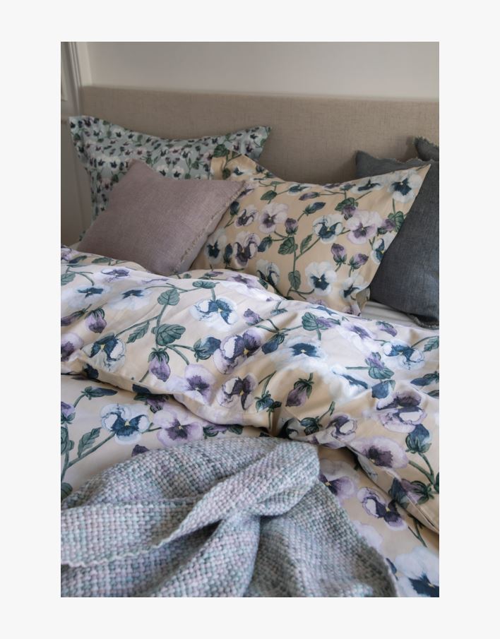 Påslakanset i satin multi - 150x210 cm multi - 1