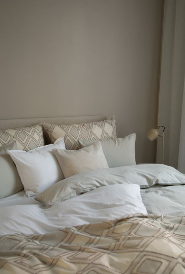 Påslakanset i bomull vit - 4