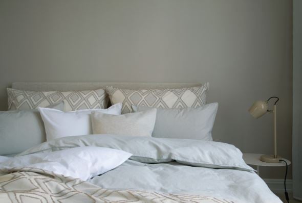 Påslakanset i bomull vit - 5