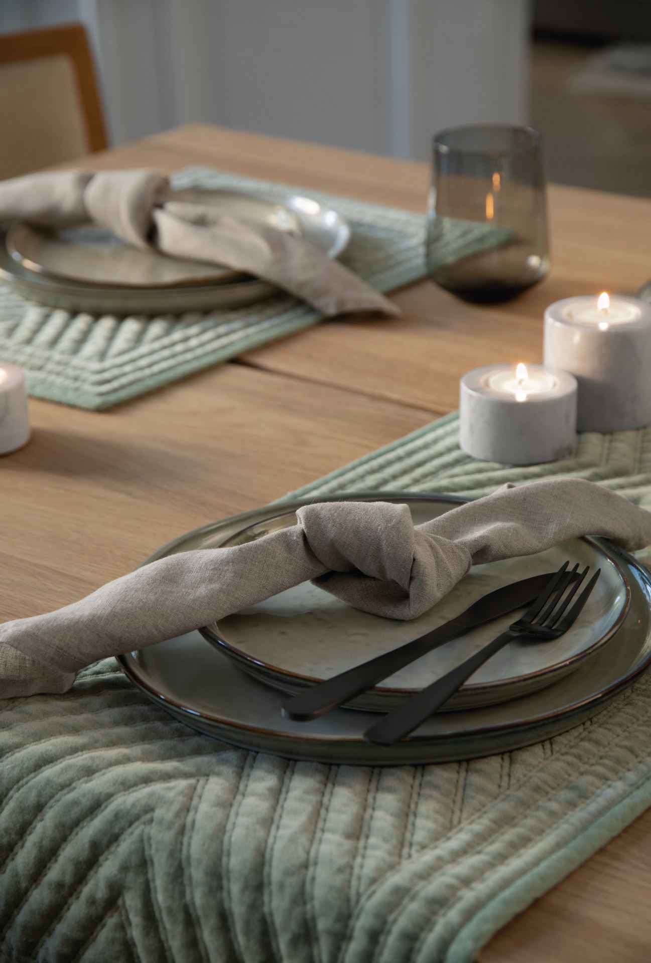 Middagstallrik grå - 6