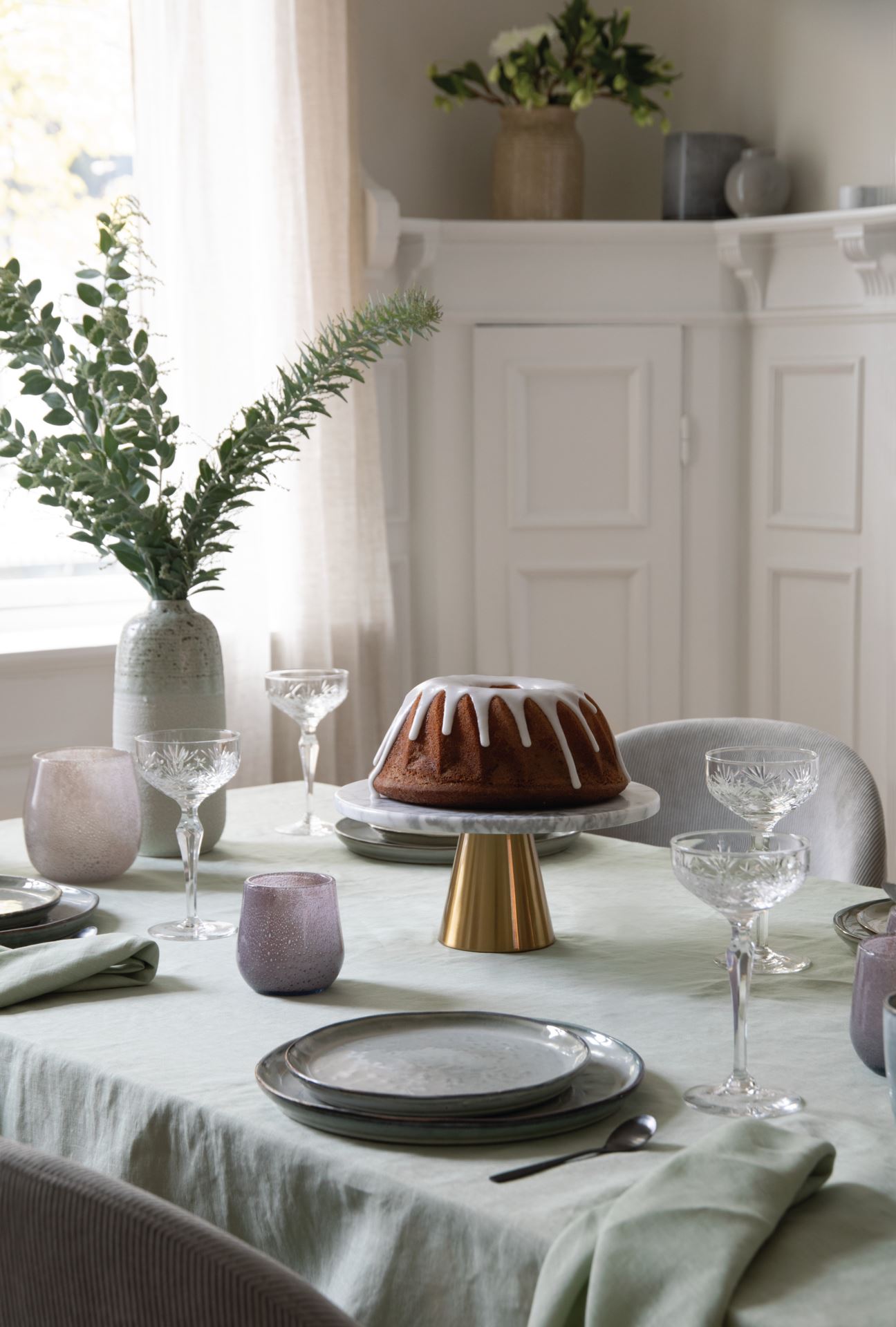 Frukosttallrik grå - 10