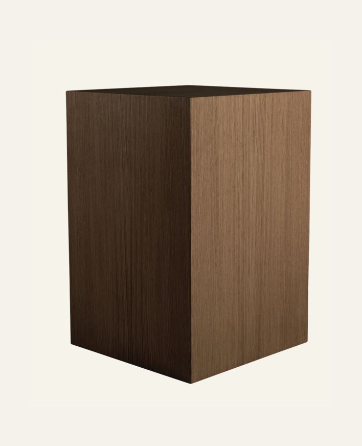 Sidobord brun - 35x35x52 cm brun - 1