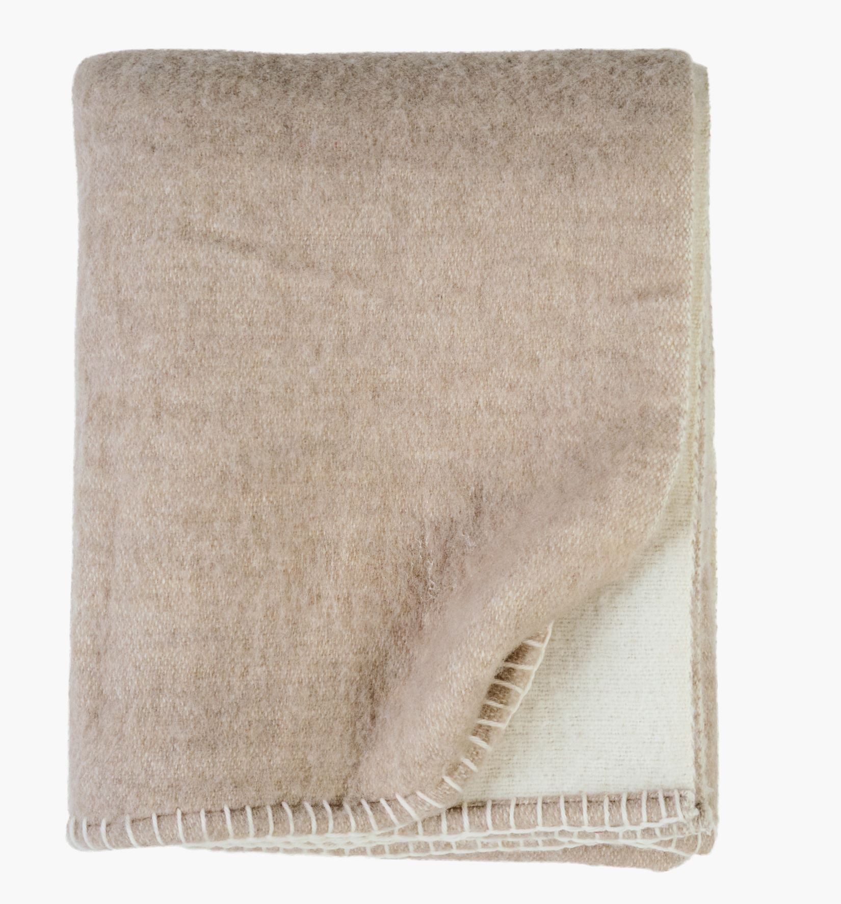 Pläd beige - 130x170 cm beige - 1