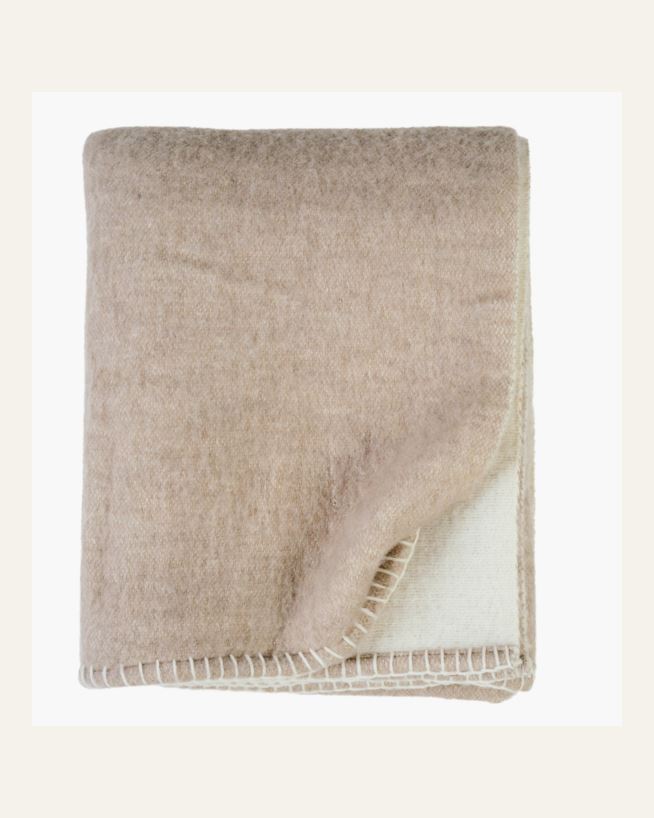 Pläd beige - 130x170 cm beige - 1