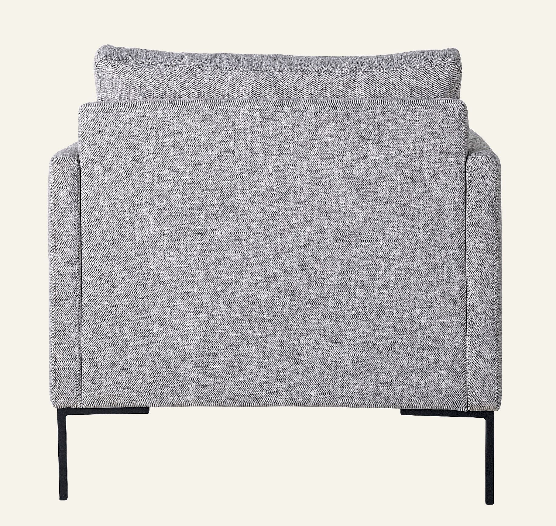 Fåtölj ljusgrå - 5