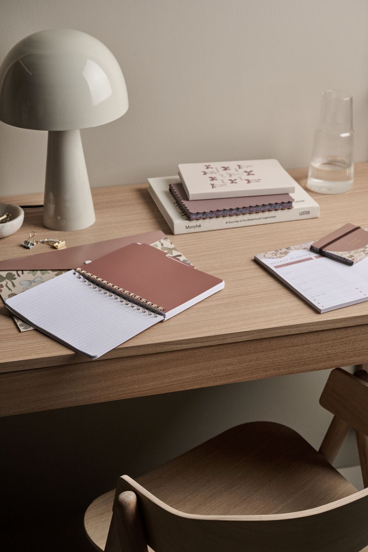 Bordslampa beige - 5