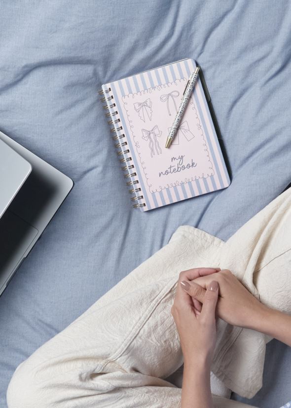 Anteckningsbok a5 ljusblå - 2