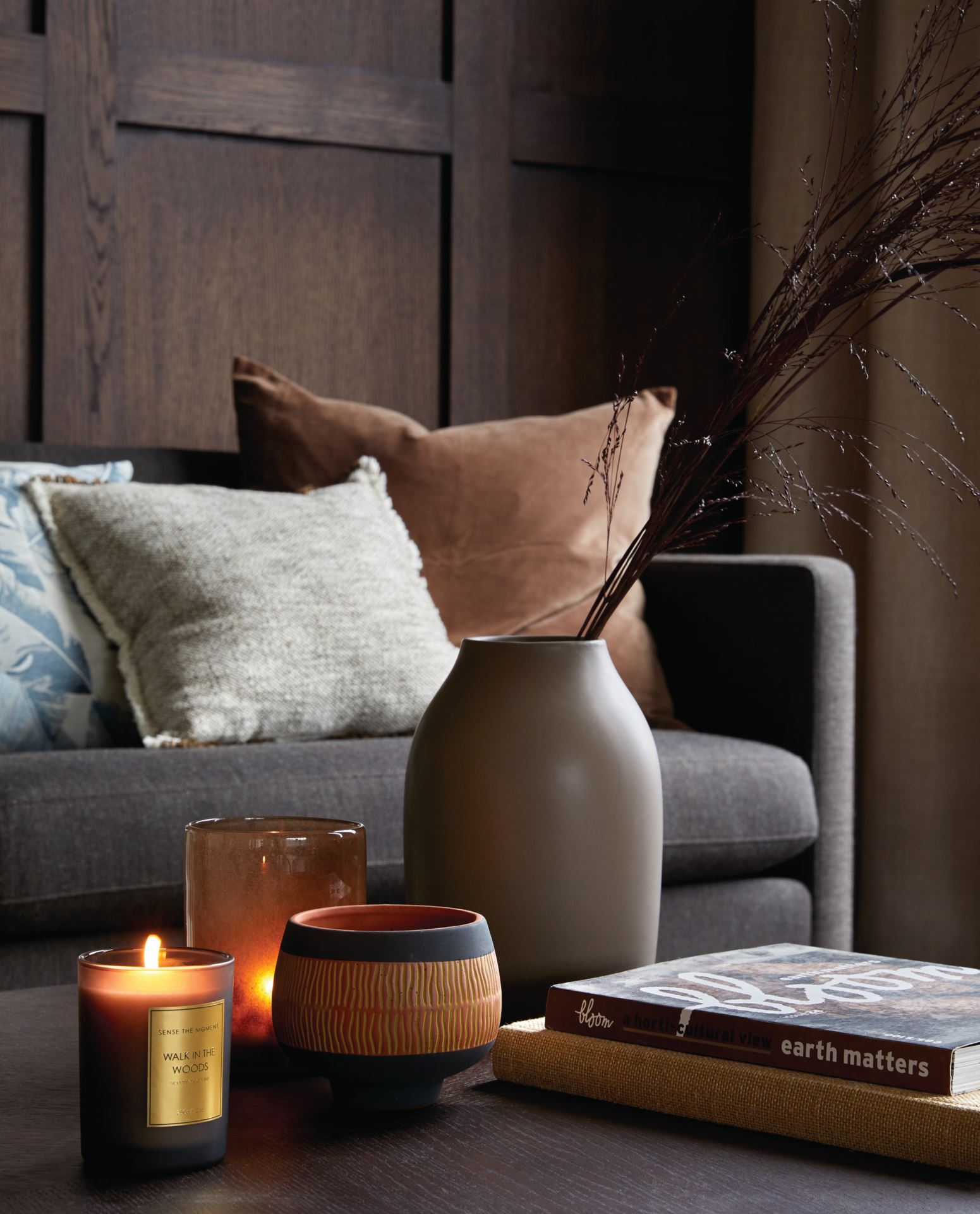 Värmeljushållare brun - 3