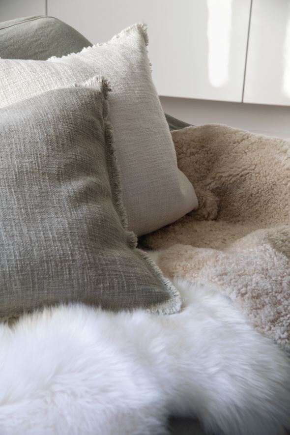 Fårskinn offwhite - 80-90cm offwhite - 1