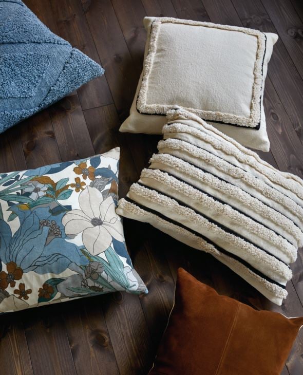 Prydnadskudde brun - 5