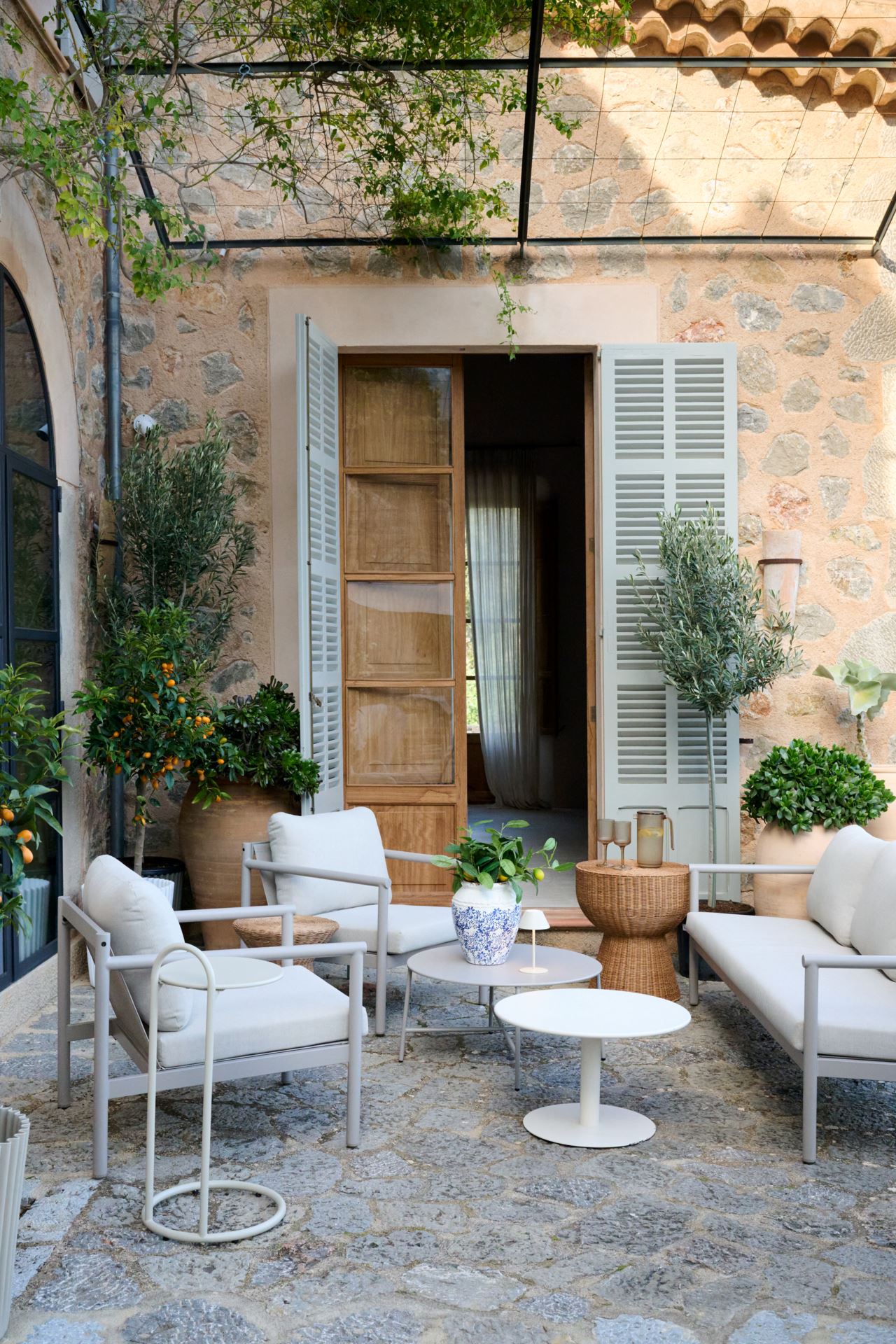 Loungesoffa taupe - 2