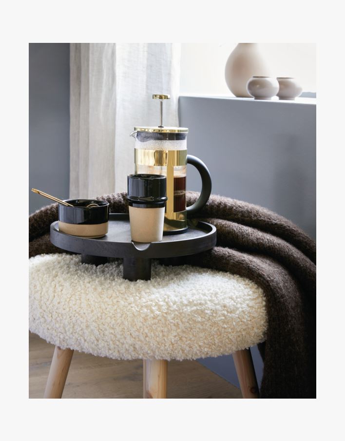 Kaffe presskanna guld - 1 liter guld - 1