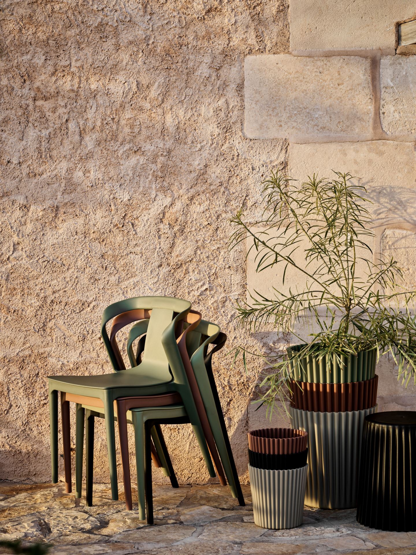 Stol mellangrön - 2