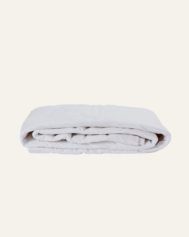 Svalt bomullstäcke vit - 150x210 cm vit - 1