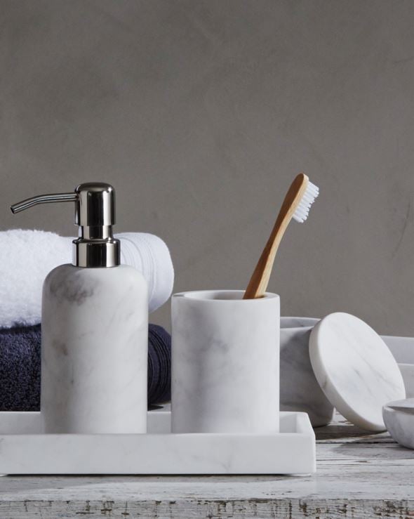 Tandborstmugg vit - 2