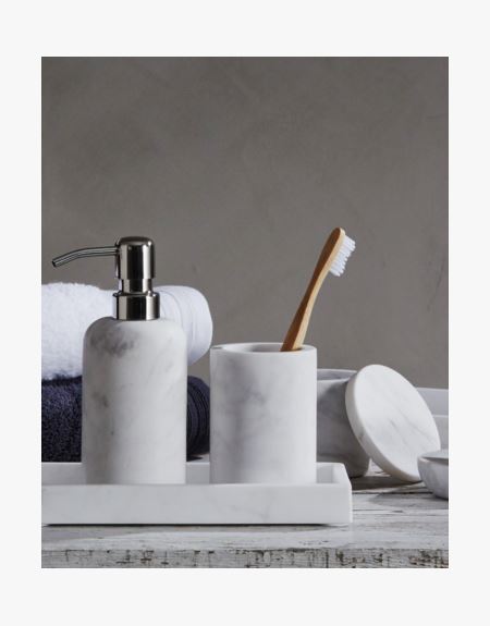 Tvalpump Och Tandborstmugg () Tvalpump Och Tandborstmugg