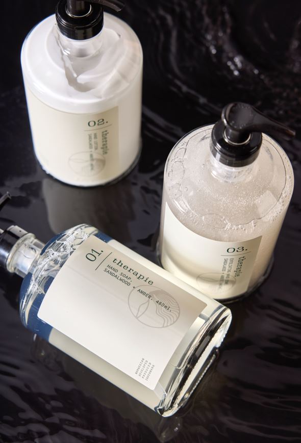 Exfolierande handtvål transparent - 2