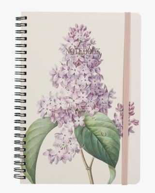 Lilac anteckningsbok multi