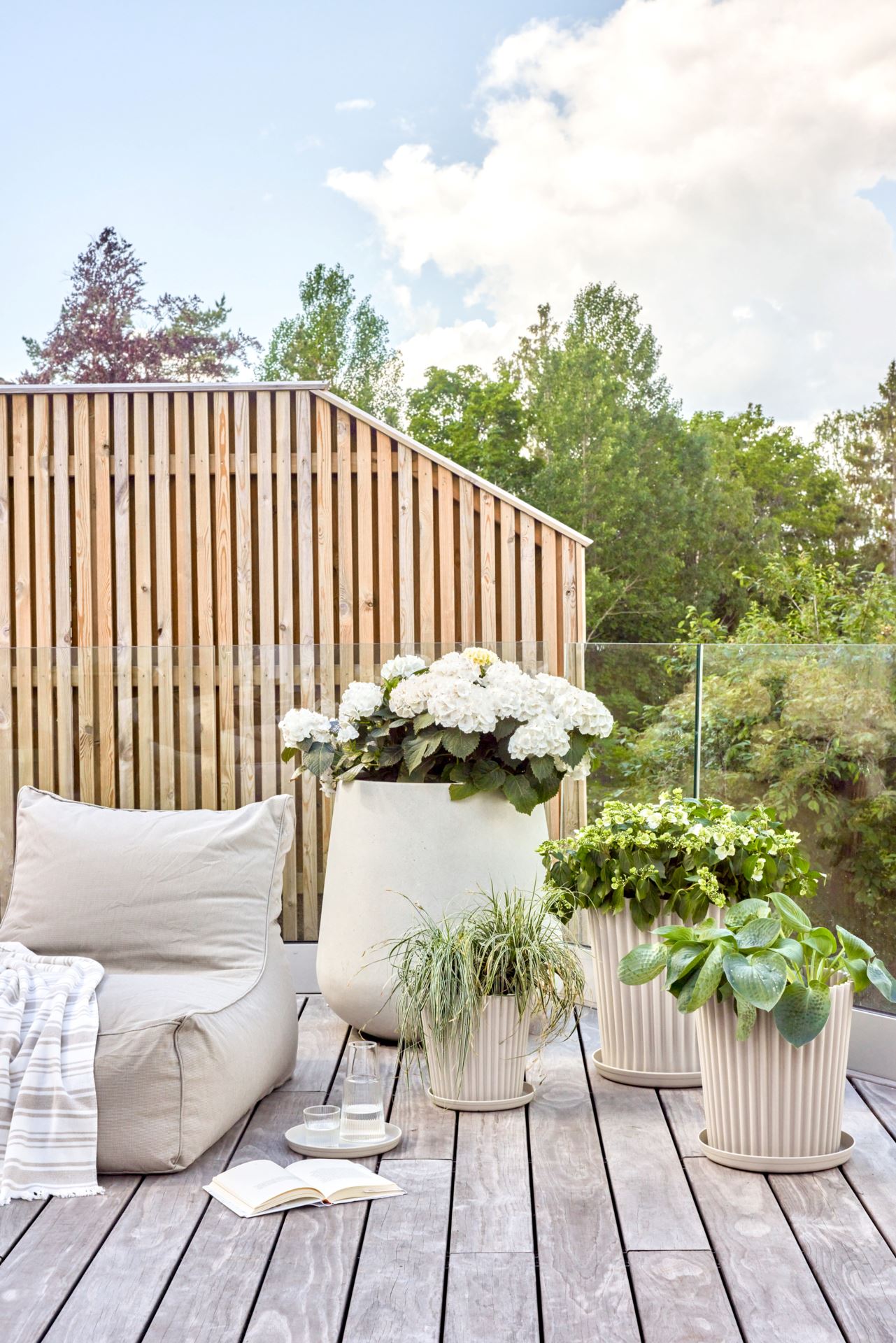 Sittsäcksstol multi/beige - 3