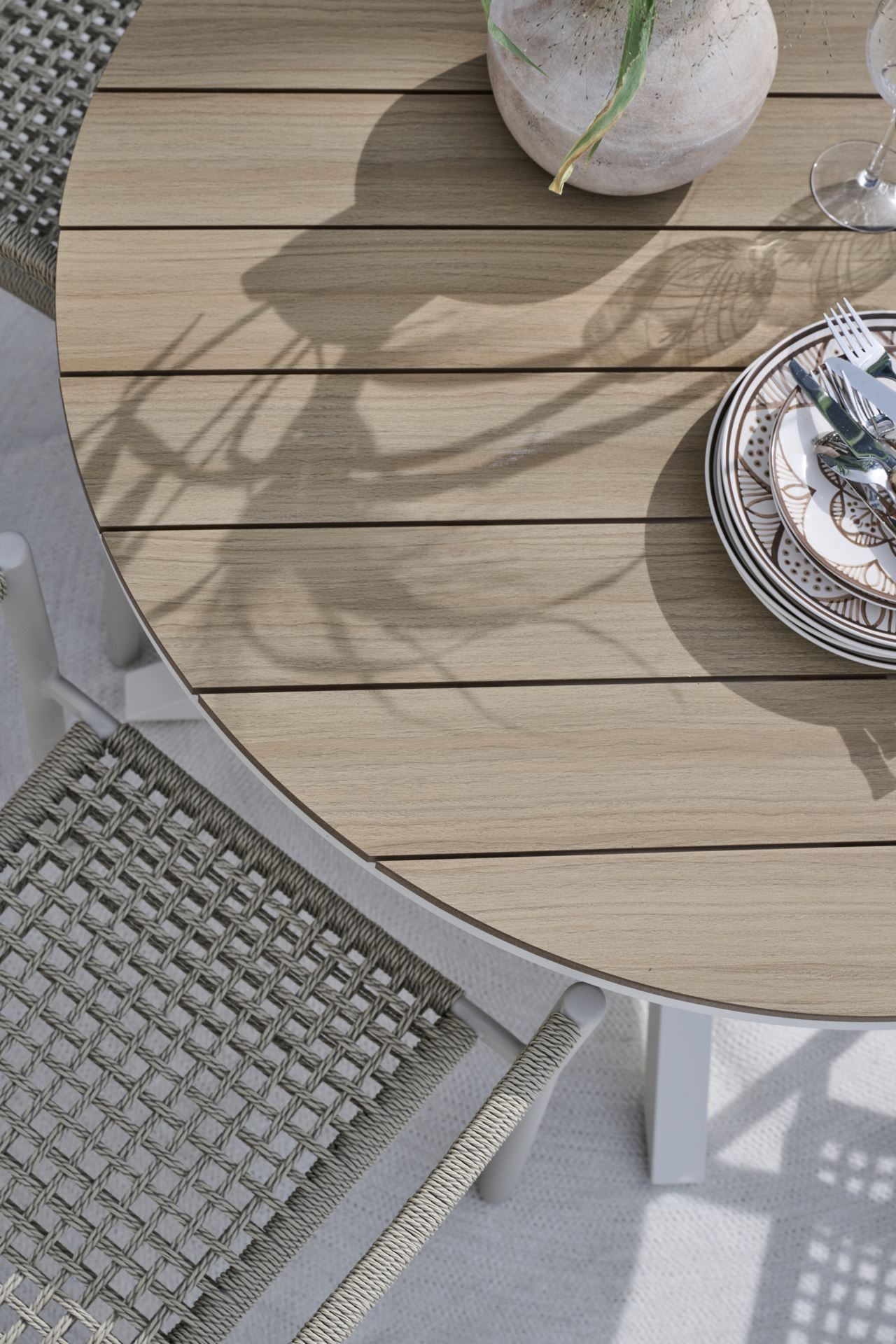 Trädgårdsbord offwhite - 7