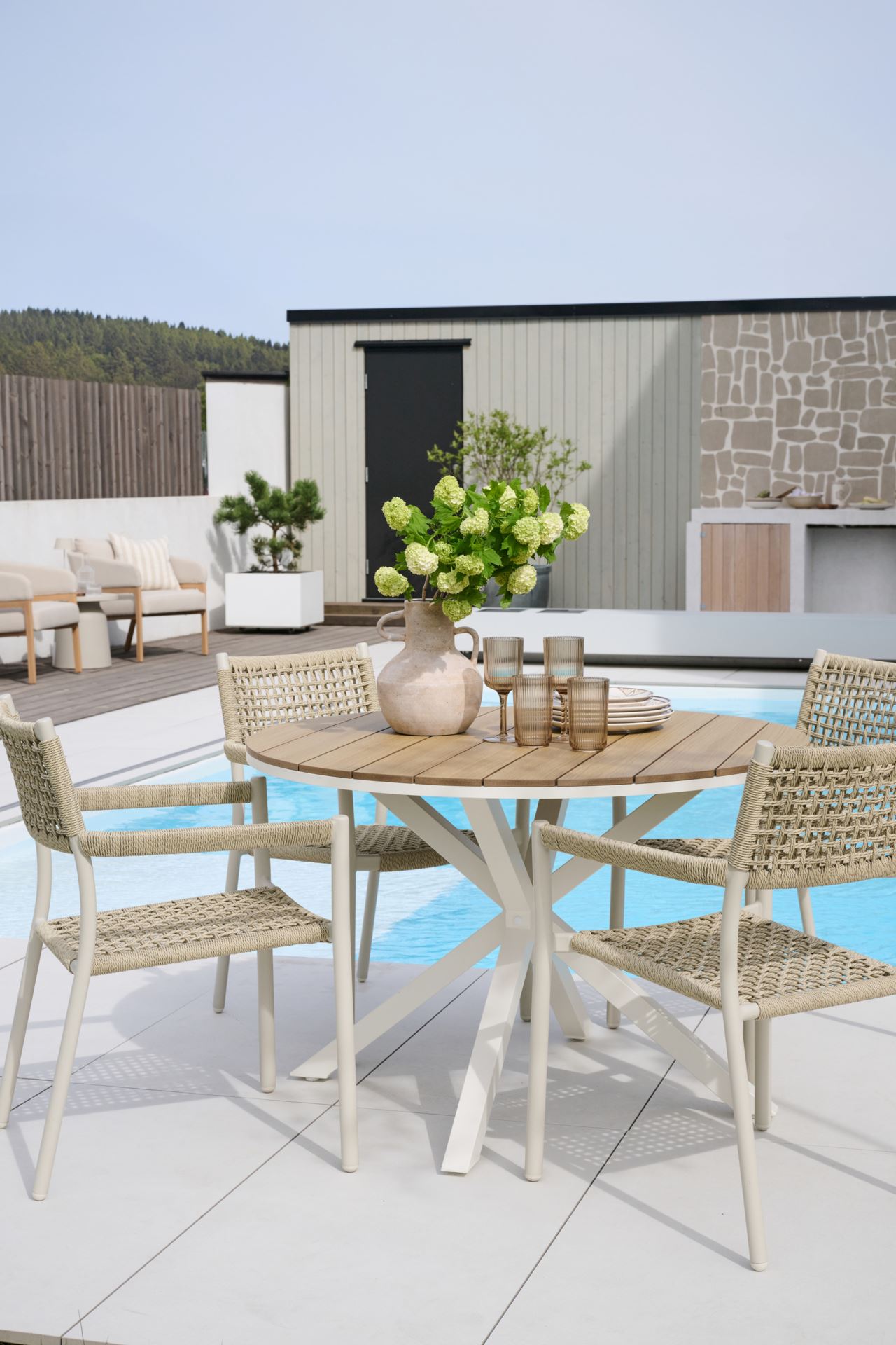 Trädgårdsbord offwhite - 2