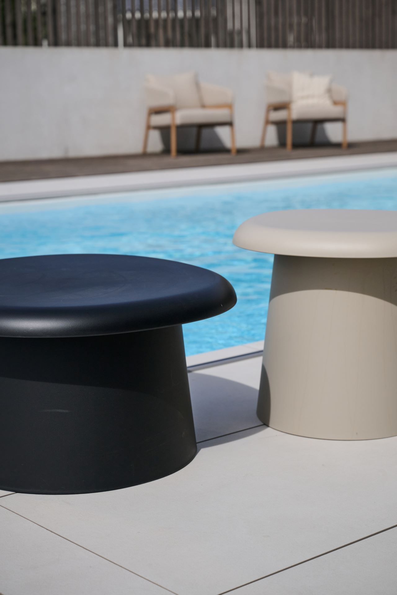 Trädgårdsbord svart - 2