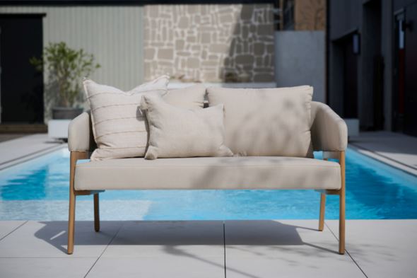 Loungesoffa beige - 4