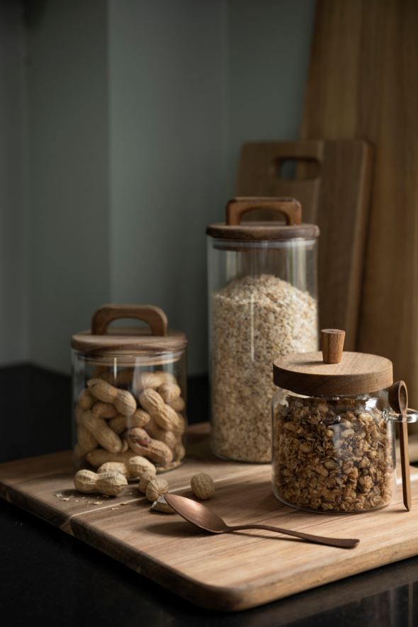 Förvaringsburk transparent - 5