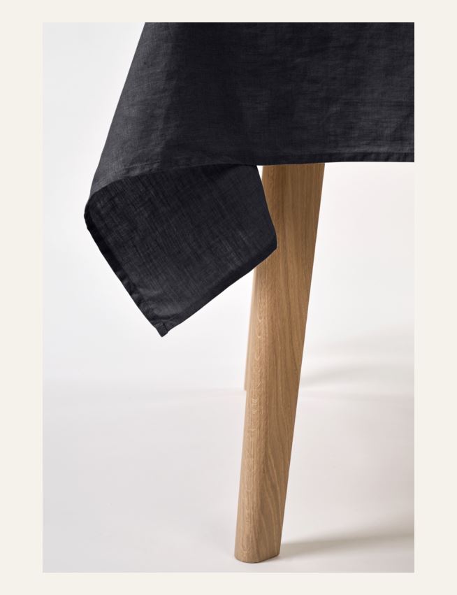 Linneduk svart - 5