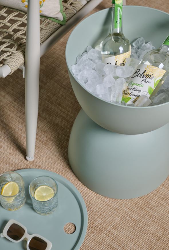 Trädgårdsbord lindblomsgrön - 4