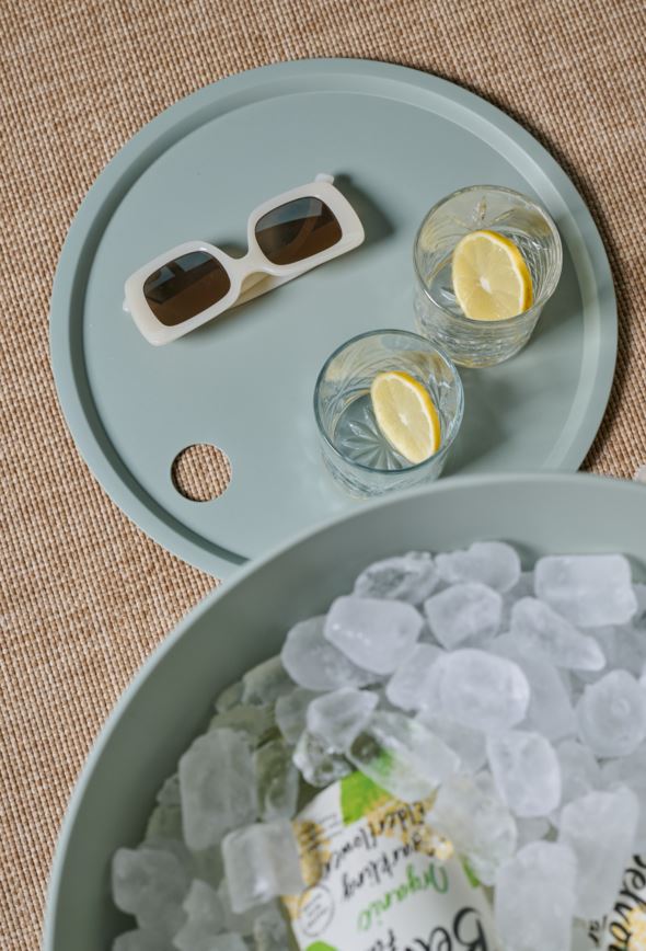 Trädgårdsbord lindblomsgrön - 5