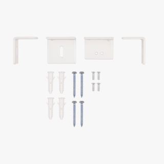 Dekosol | Väggfäste Utvändig Ram Vit - 000