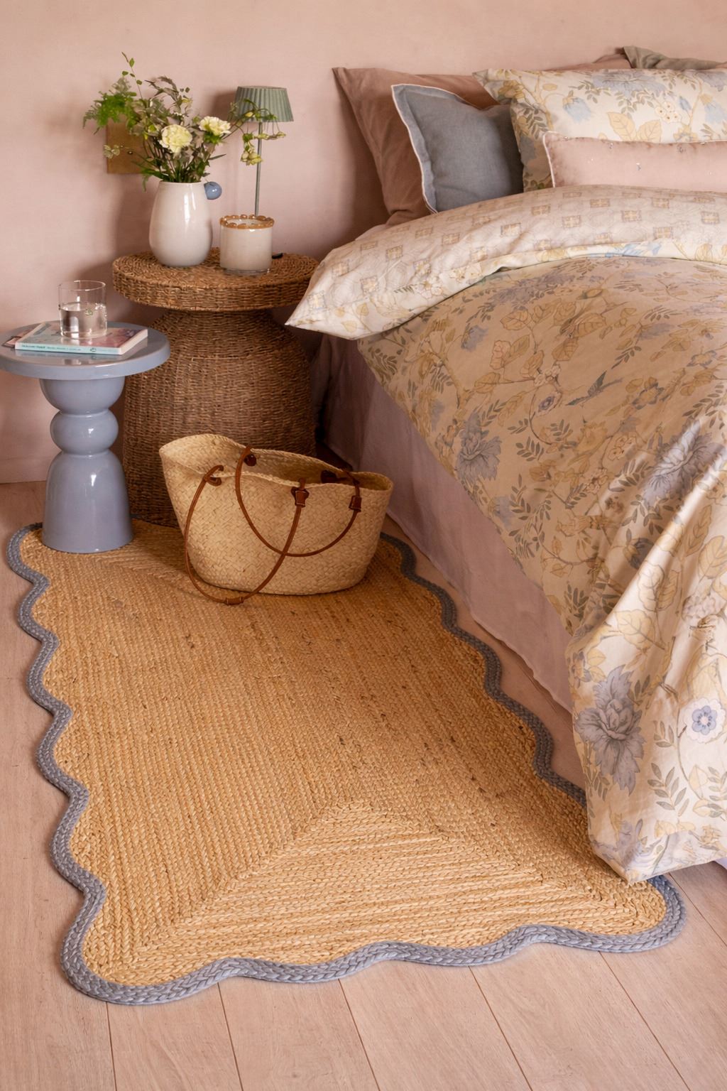 Jutematta gråblå - 3