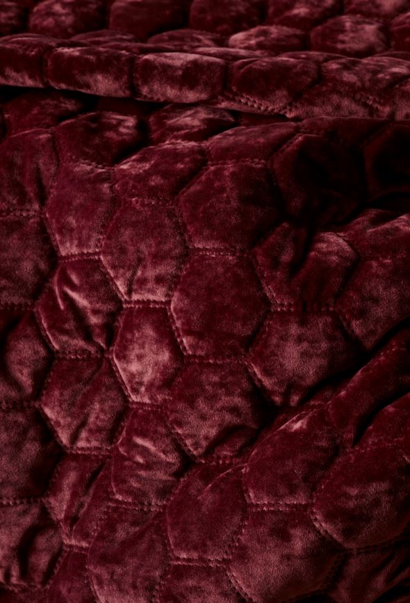 Överkast burgundy - 3