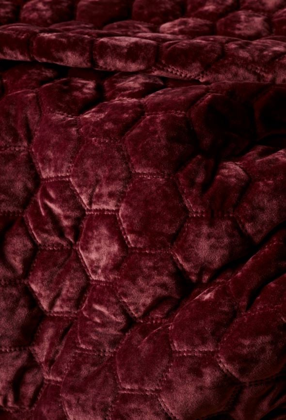 Överkast burgundy - 3