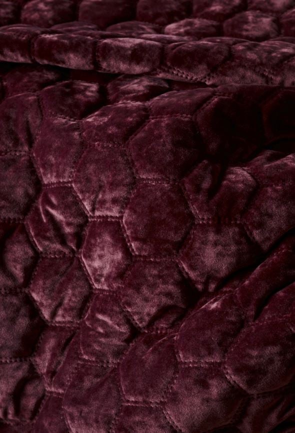 Överkast burgundy - 4