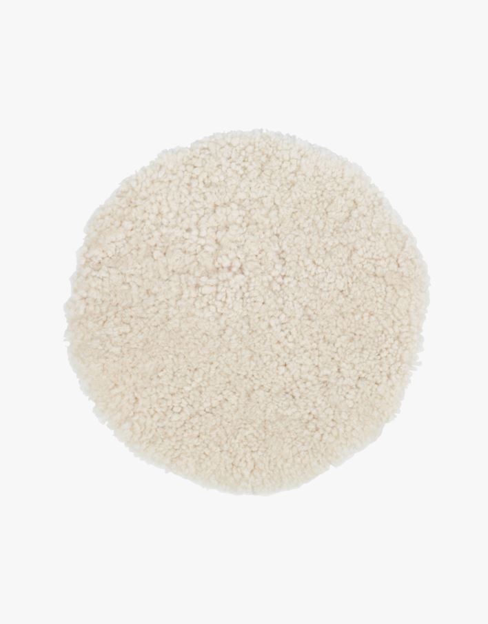 Sittunderlag offwhite - ø34 cm offwhite - 1