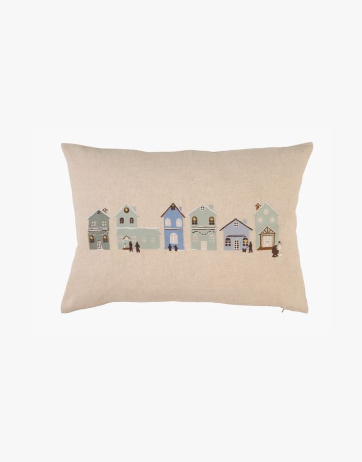 Kuddfodral multi/grön - 35x50 cm multi/grön - 1