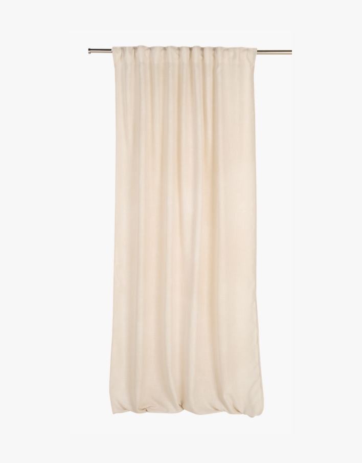 Gardin ljusbeige - 135x300 cm ljusbeige - 1