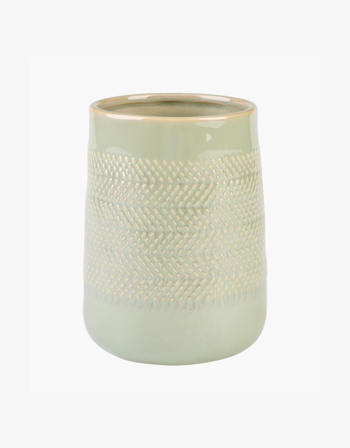 Bestick- och redskapsförvaring grön - 11,5x11,5x15 cm grön - 1